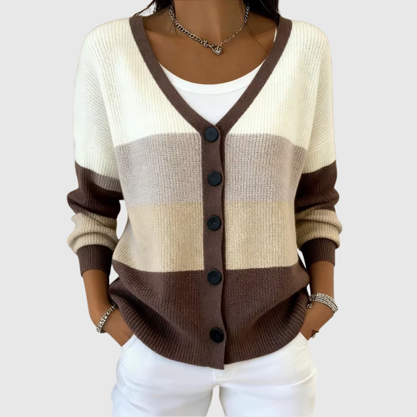 Sonja | Bequeme Strickjacke mit Knöpfen