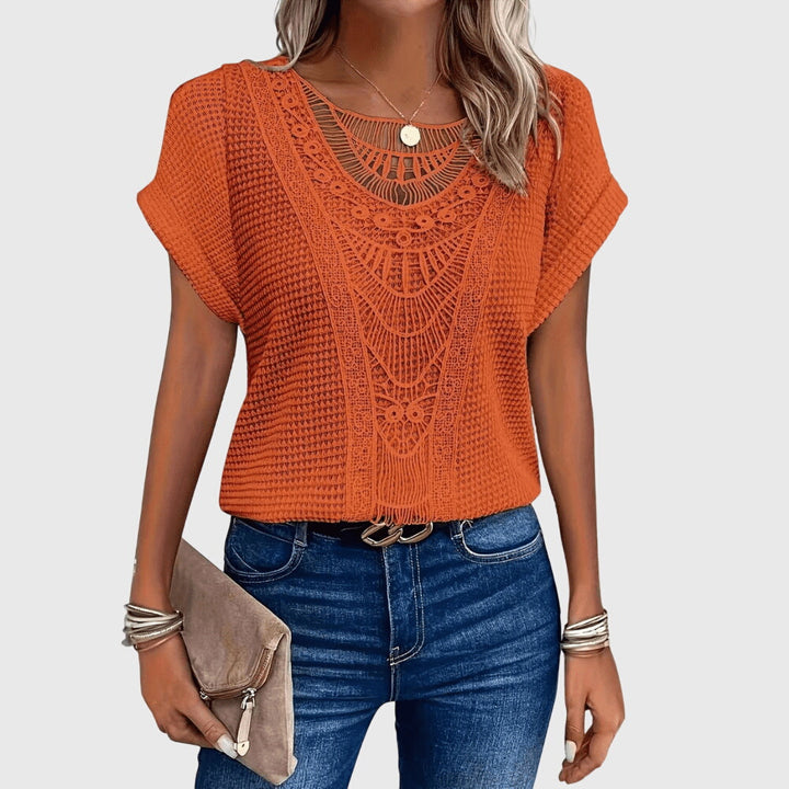 Inge | Elegante Bluse im Ibiza-Stil