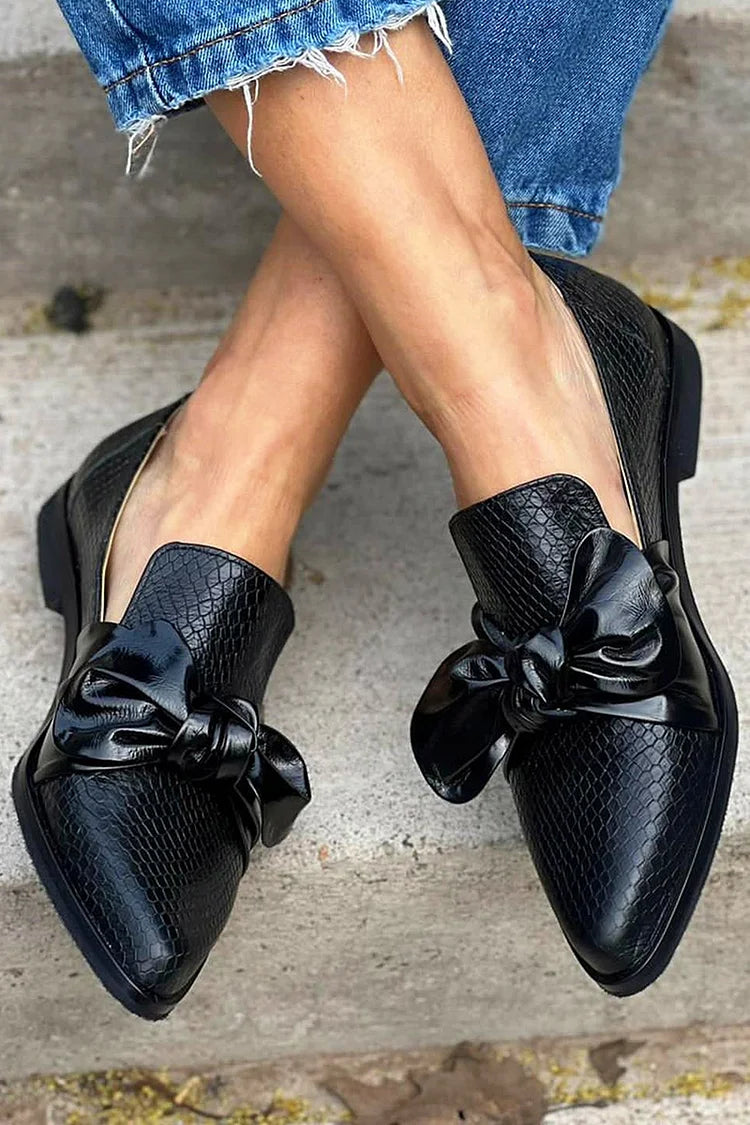 Chelsea - Elegante Slipper mit Schleife