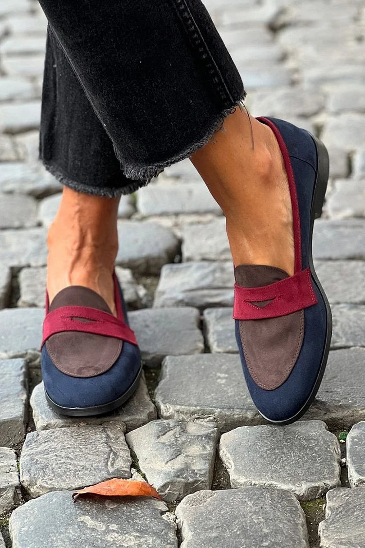 Sylvie - Bicolor Elegante Mokassin