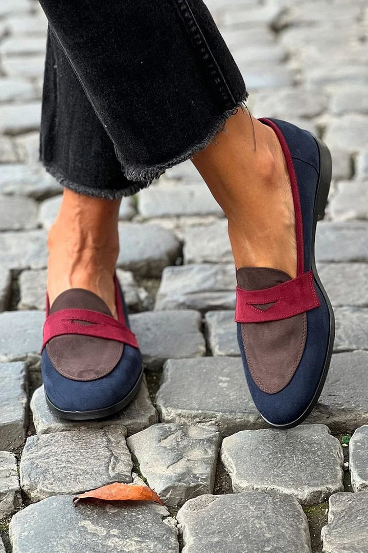 Sylvie - Bicolor Elegante Mokassin