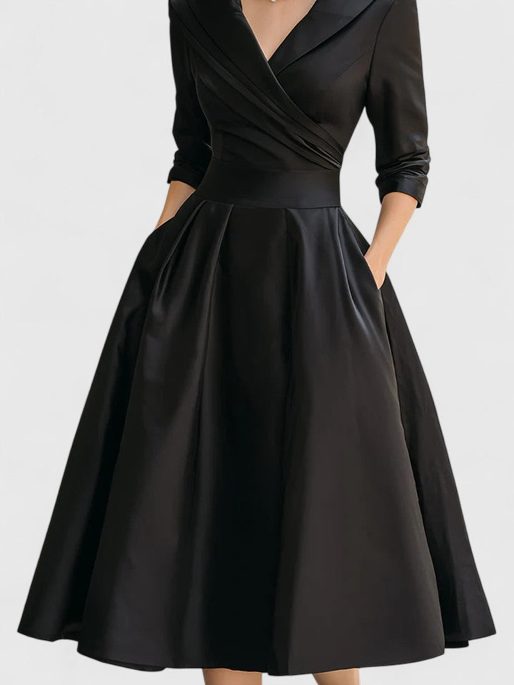 Leonore | Elegantes Midi-Kleid