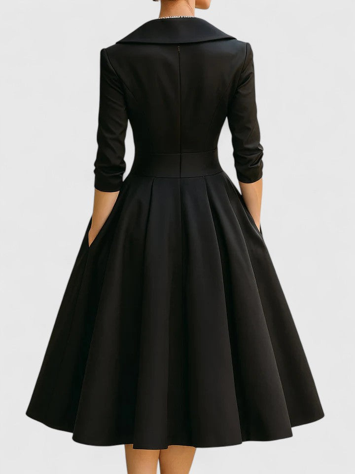 Leonore | Elegantes Midi-Kleid