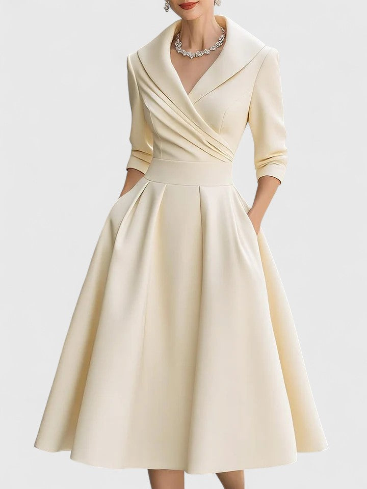 Leonore | Elegantes Midi-Kleid