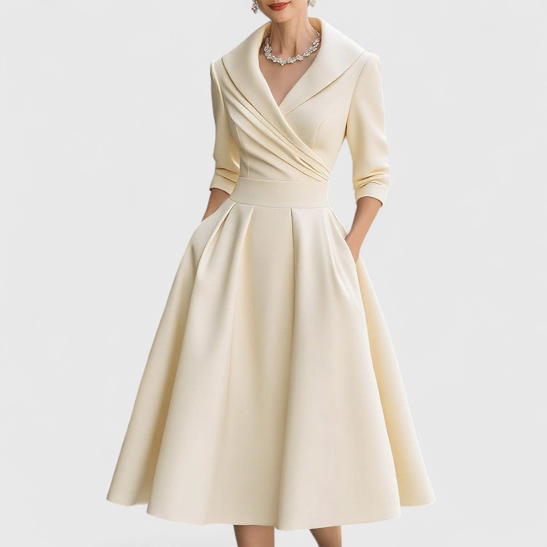 Vera | Elegantes Midi Kleid