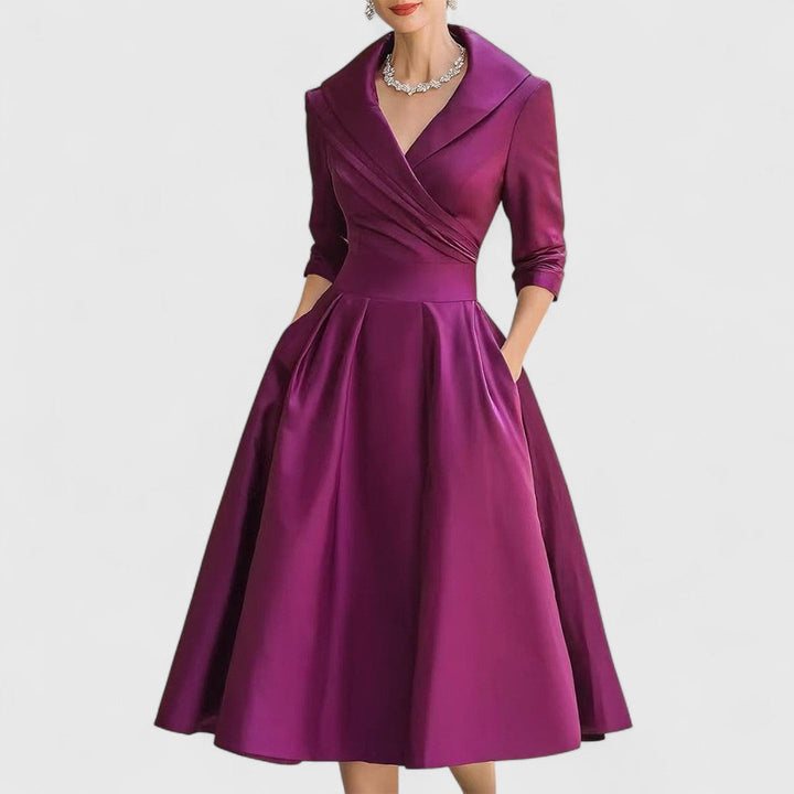 Vera | Elegantes Midi-Kleid