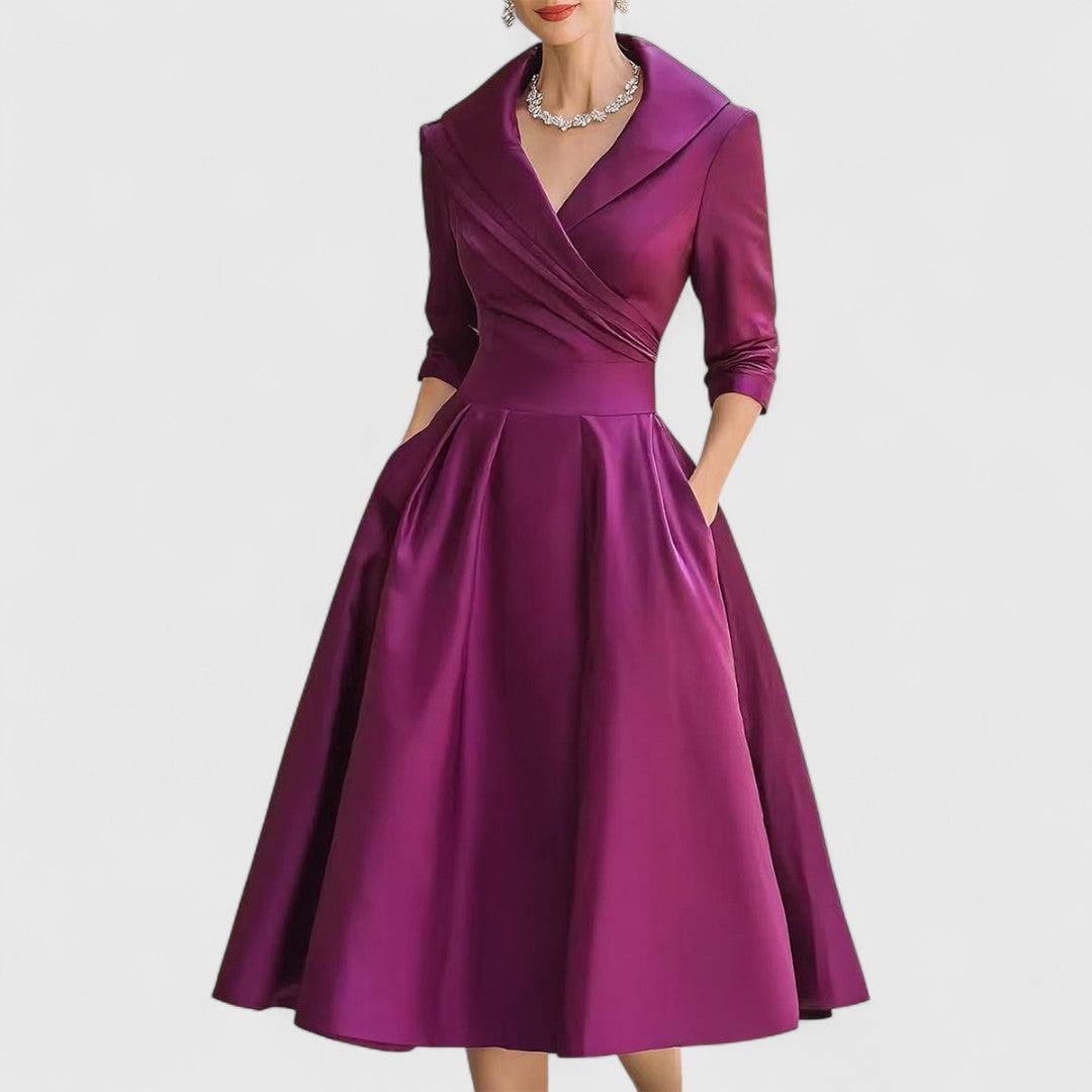 Vera | Elegantes Midi Kleid