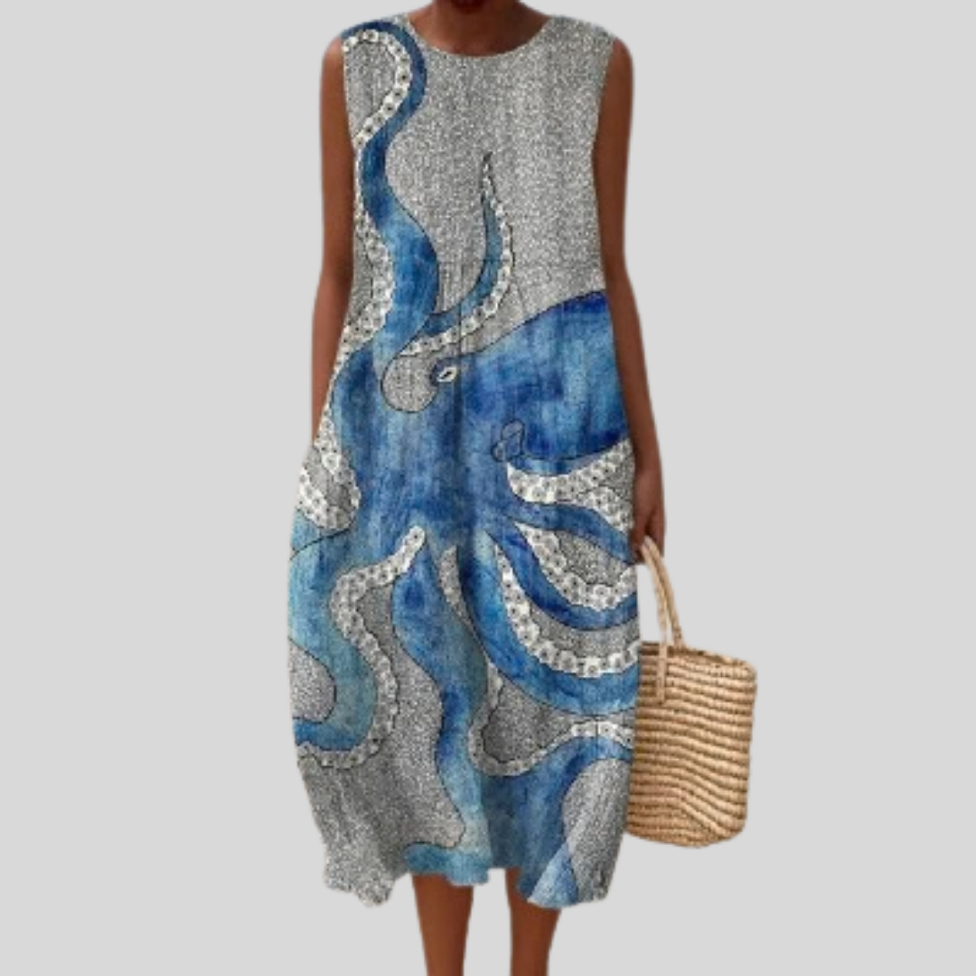 Diane - Fließendes und bequemes Kleid