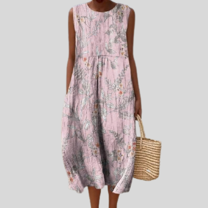 Eugénie - Fließendes und komfortables Kleid