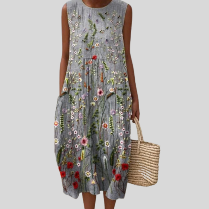 Garance - Fließendes und komfortables Kleid