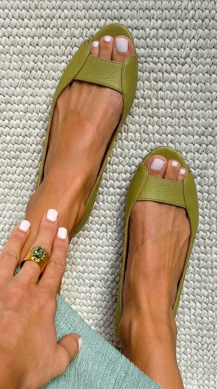 Adelina | Luxe Komfort Goldene Sandalen