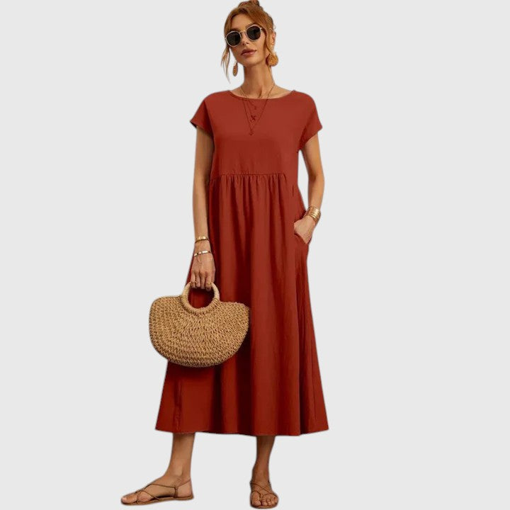 Aaltje | Bequeme Midi Kleid