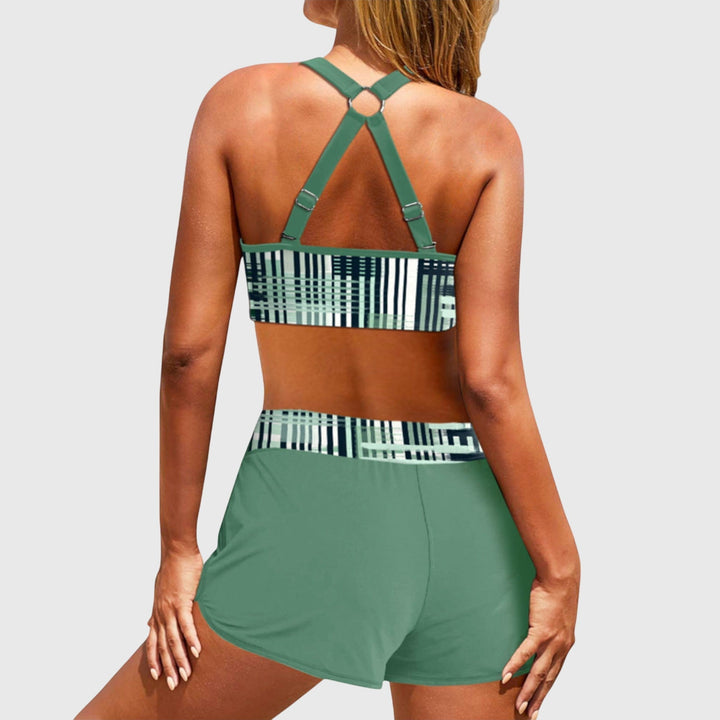 Sabrina | Hochtailliertes Rüschenset Bikini