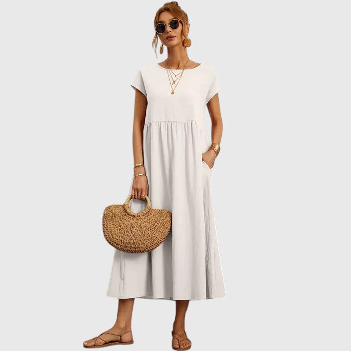 Aaltje | Bequeme Midi Kleid
