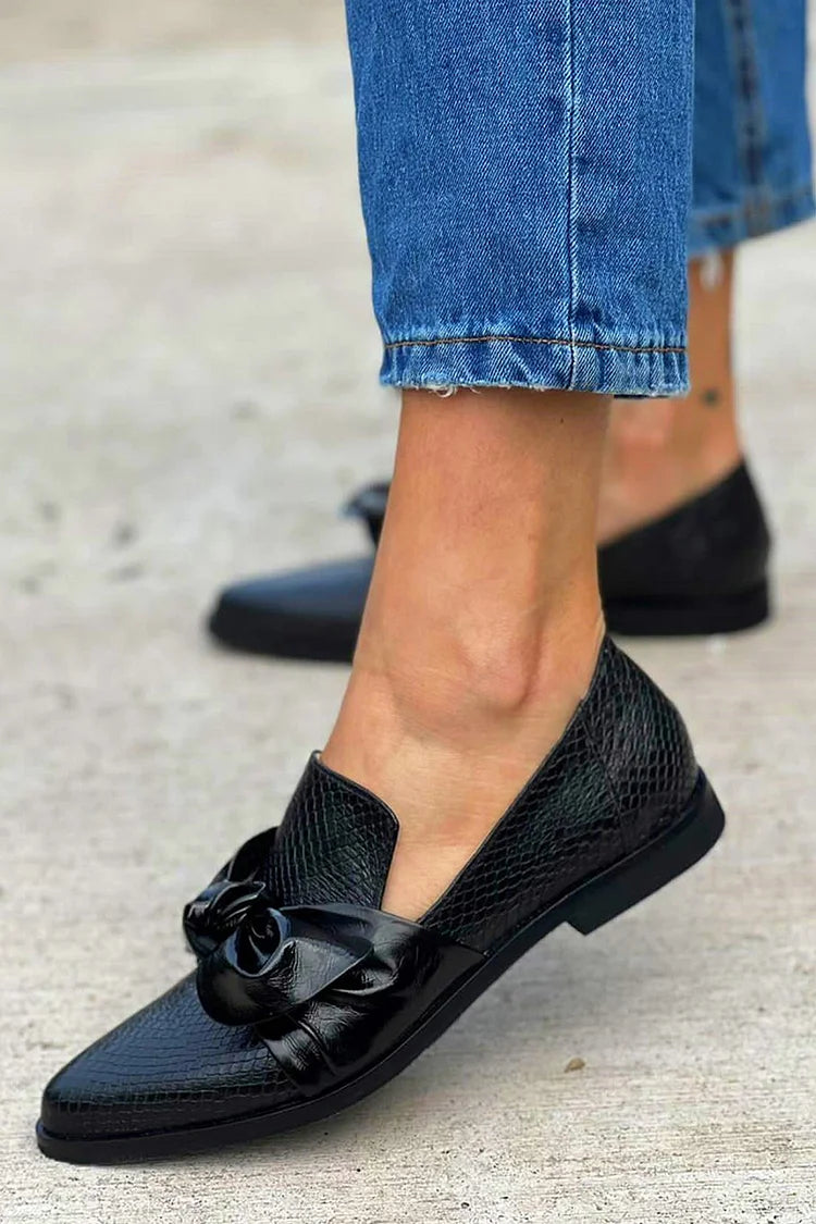 Chelsea - Elegante Slipper mit Schleife