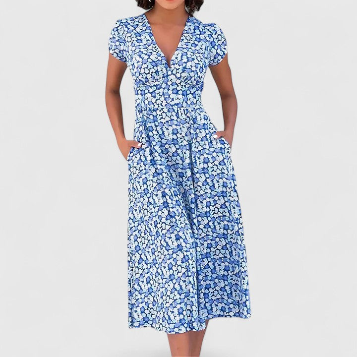 Eva | Bequemes Midi Kleid