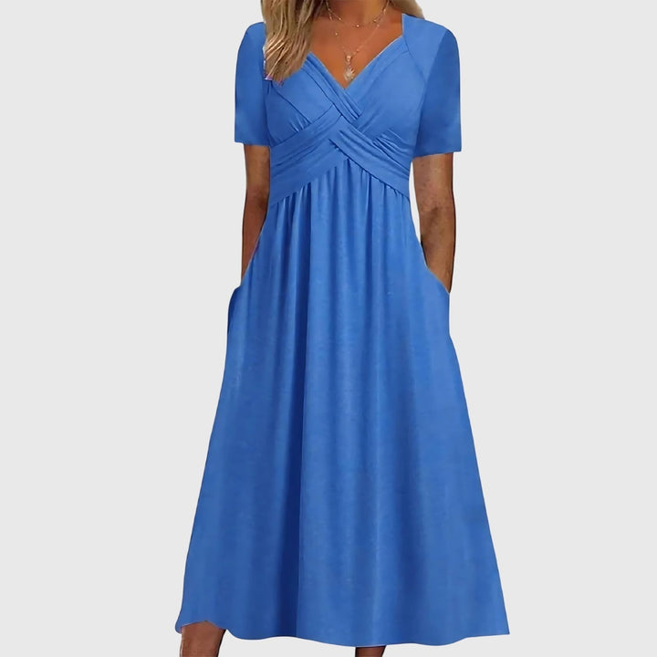Renate | Midi Kleid mit Bauchkontrolle