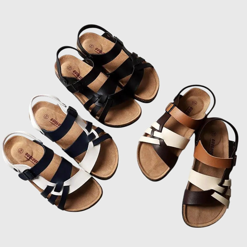 Nora | Bequeme Orthopädische Sandalen