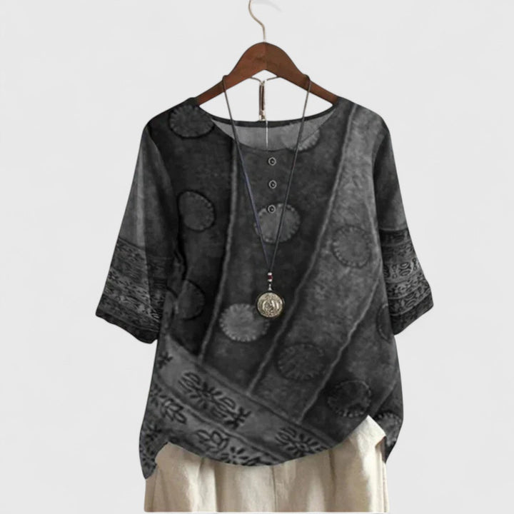 Carine | Elegantes Boho-Top