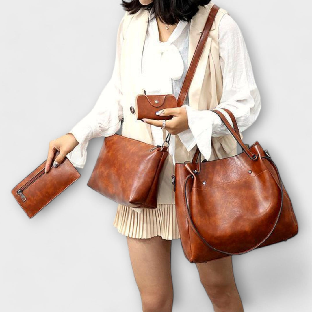 Janine | Set aus vintage Taschen in 4 Teilen