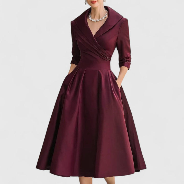Vera | Elegantes Midi-Kleid