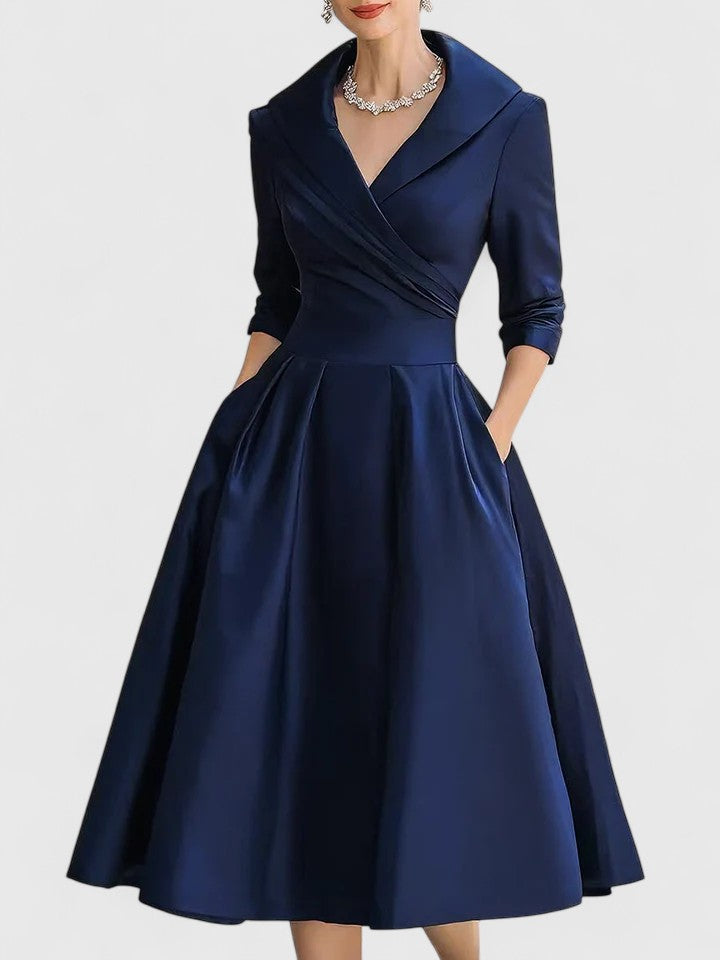 Leonore | Elegantes Midi-Kleid