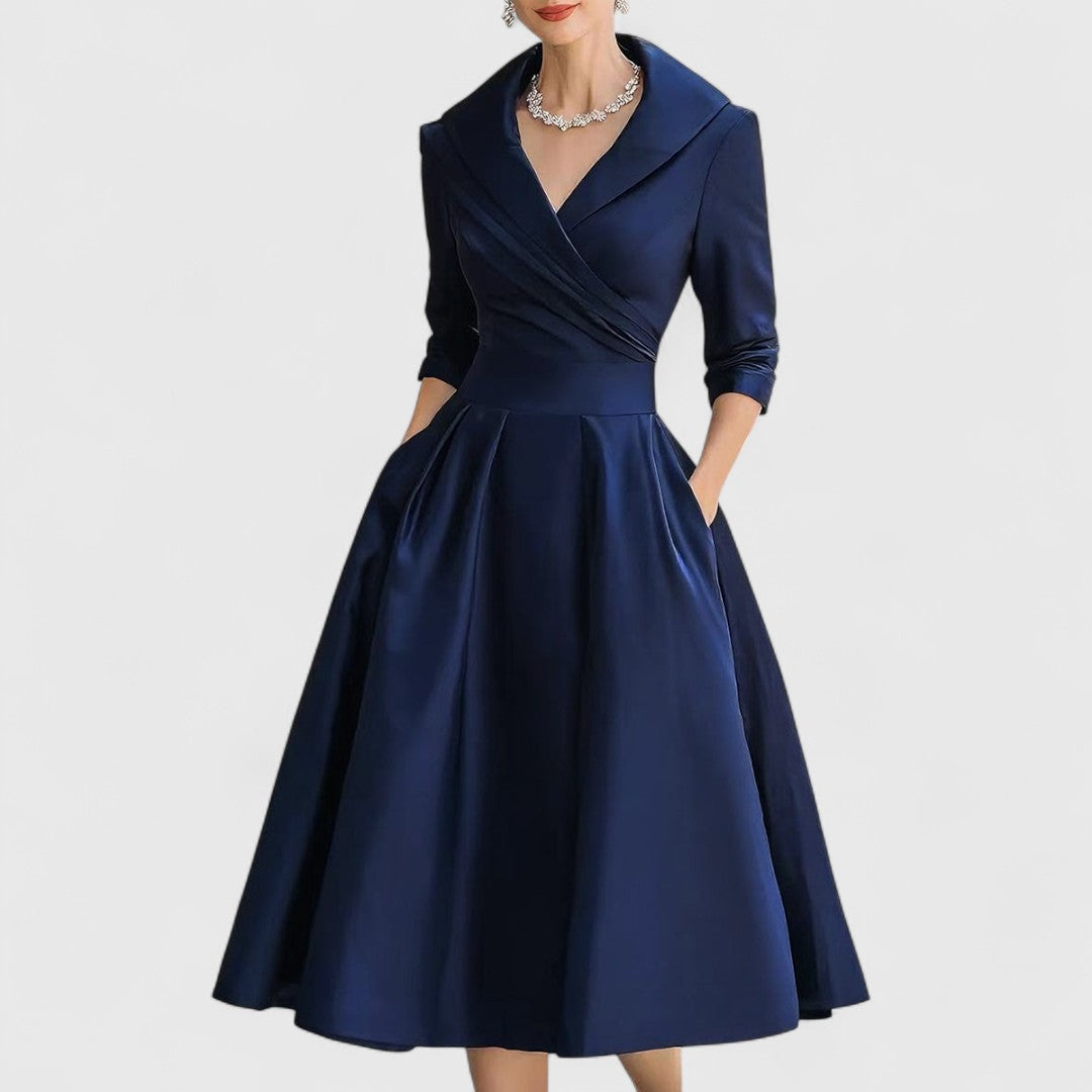 Vera | Elegantes Midi Kleid