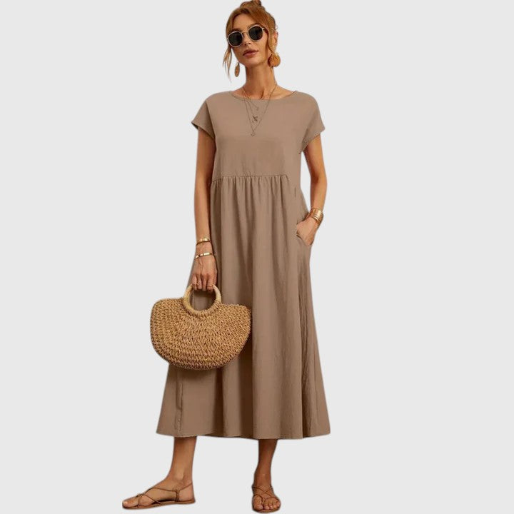 Aaltje | Bequeme Midi Kleid
