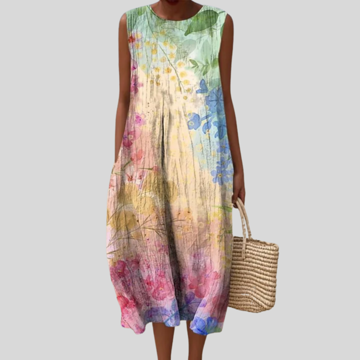 Albertine - Fließendes und komfortables Kleid