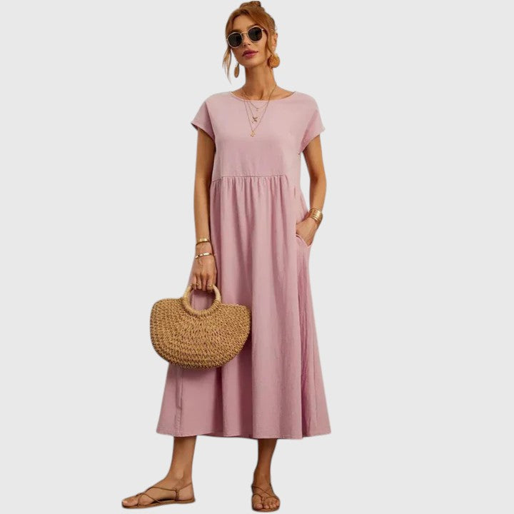 Aaltje | Bequeme Midi Kleid