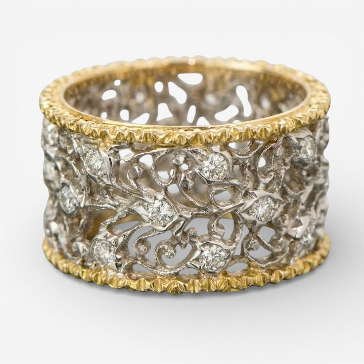 Mika - Vintage Zirkonium Ekblad Ring