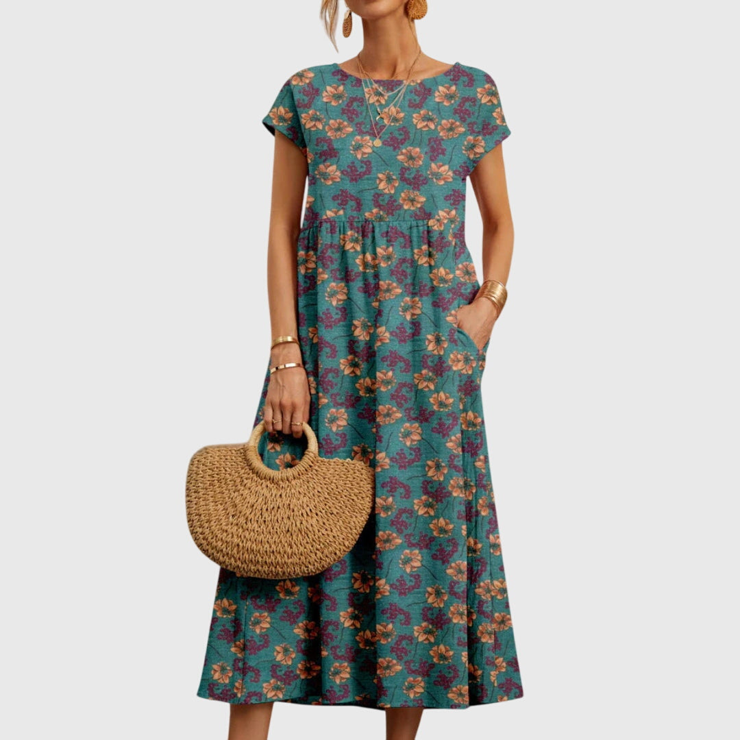 Klazina | Schickes Blumenkleid