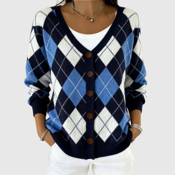 Ricarda | Bequeme Strickjacke mit Knöpfen