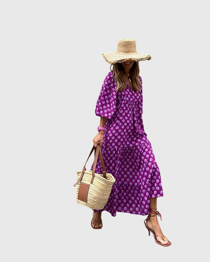 Heleen | Maxi Bohemian Kleid