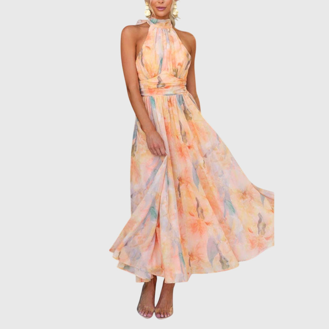 Vera | Maxikleid mit Offenem Rücken
