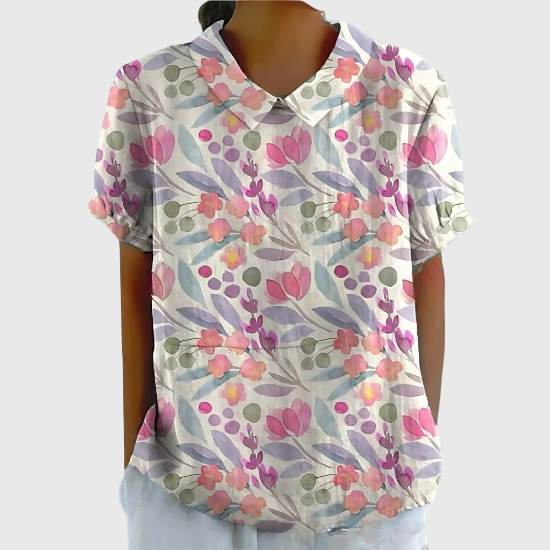 Wanda | Blumenbluse