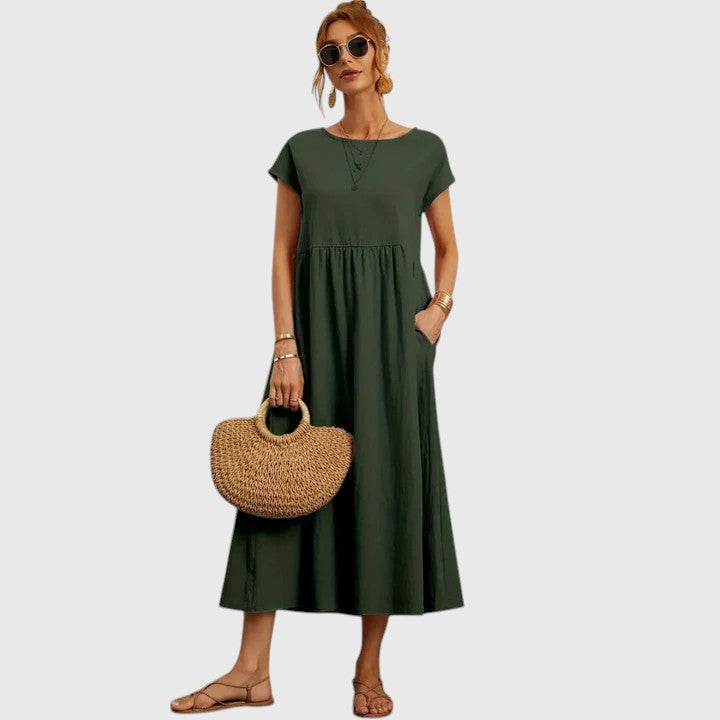 Aaltje | Bequeme Midi Kleid