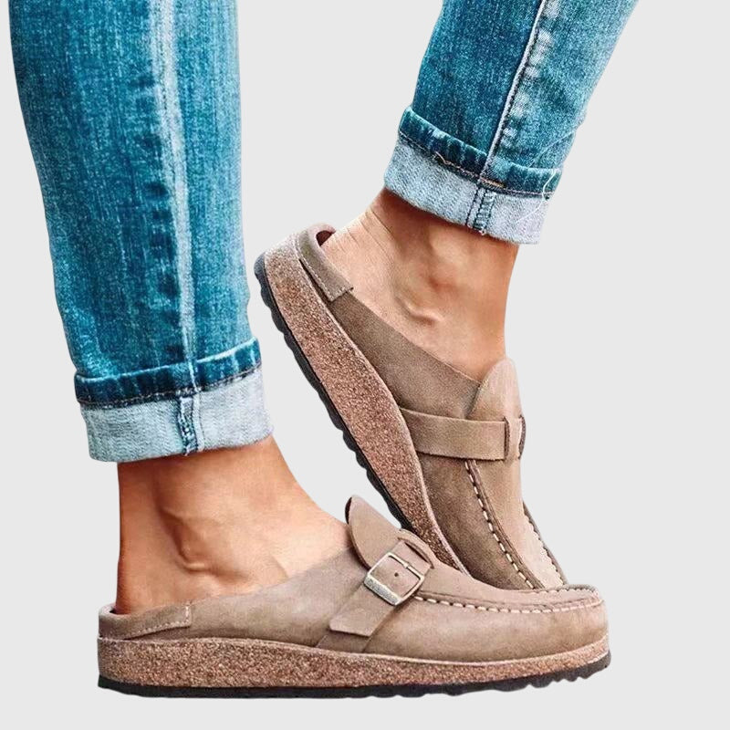 Berdien | Elegante Orthopädische Holzschuhe