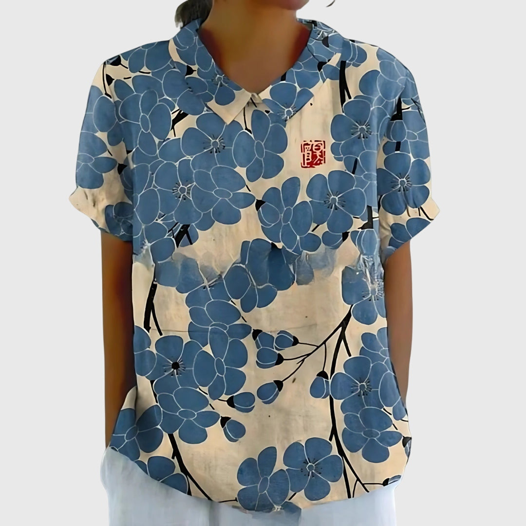 Wanda | Blumenbluse