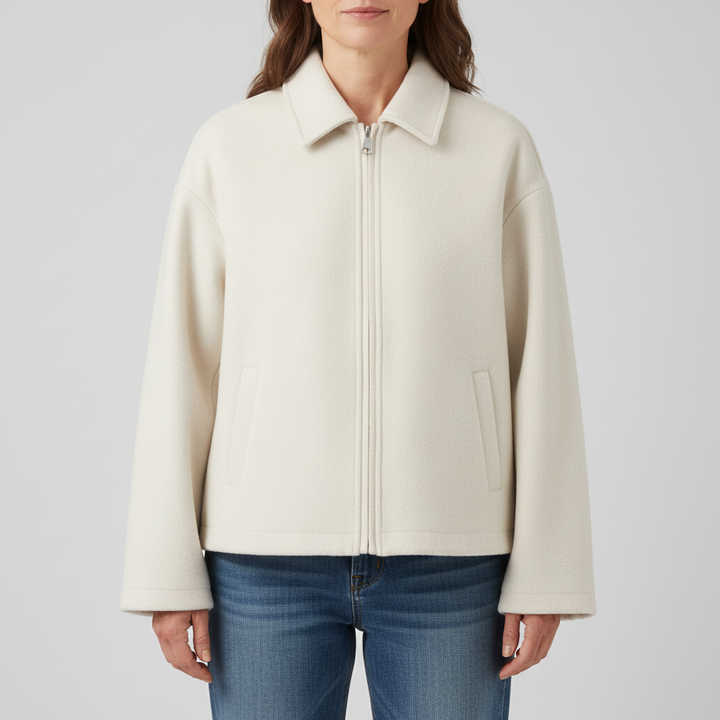 Greta | Weiche Zipjacke