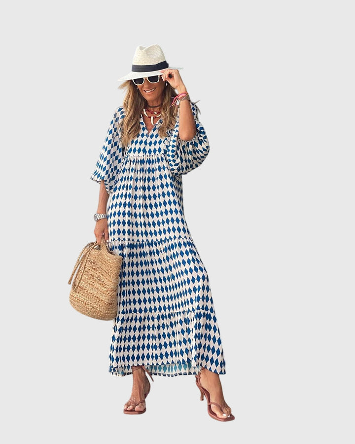 Heleen | Maxi Bohemian Kleid