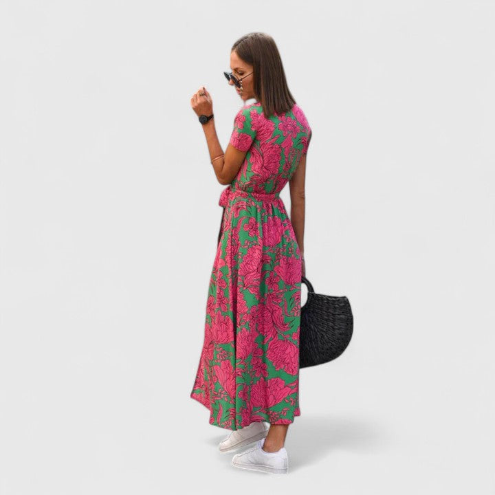 Linda | Elegantes Midi-Kleid