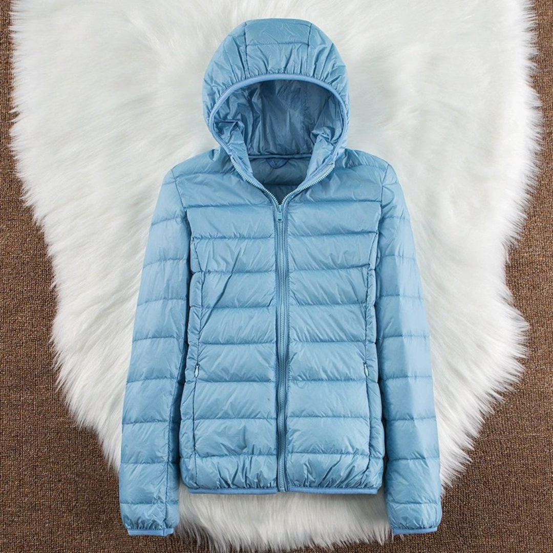 Fleur | Übergangsjacke, hellblau