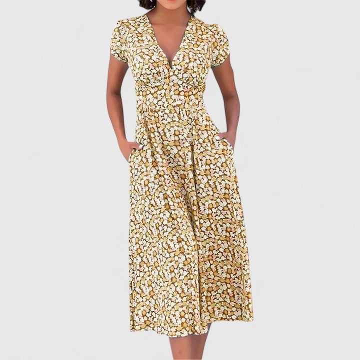 Eva | Bequemes Midi Kleid