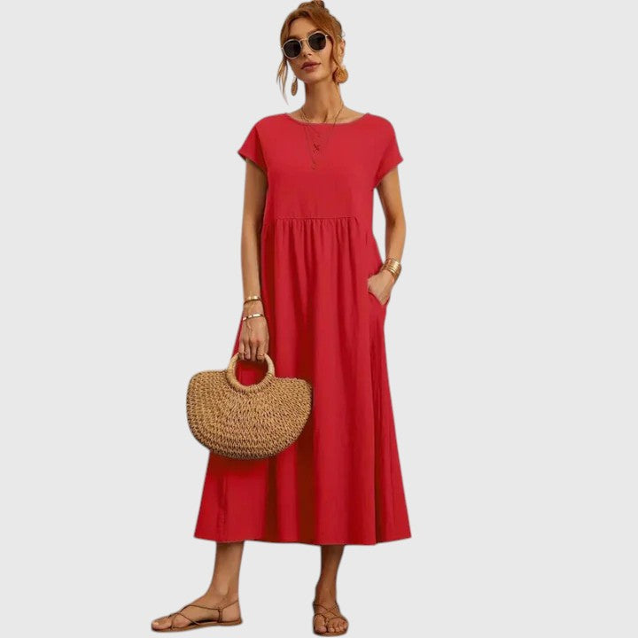 Aaltje | Bequeme Midi Kleid