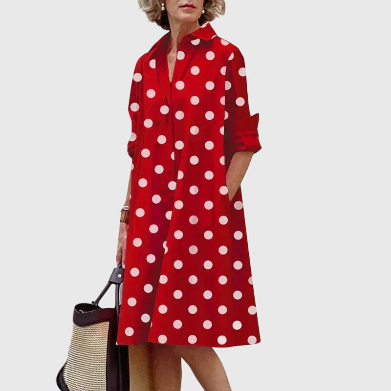 Lieke | Elegantes Kleid mit Taschen