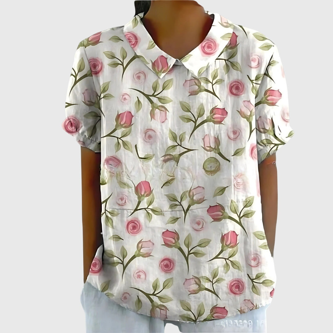 Wanda | Blumenbluse