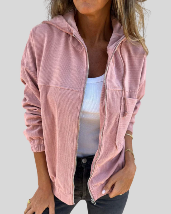 Zoë | Weiche Reißverschlussjacke