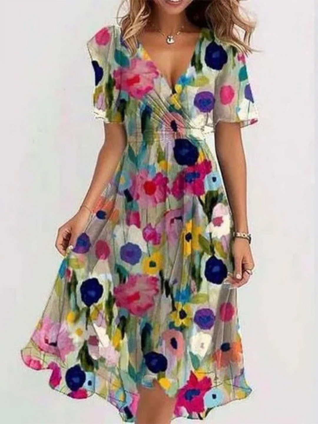 Isa | Sommerkleid mit Bauchbedeckung
