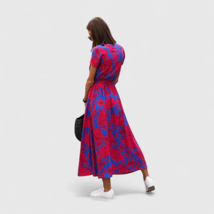 Linda | Elegantes Midi-Kleid